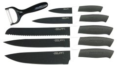Набор ножей Zelff t8141 5 штук с овощечисткой в коробке
