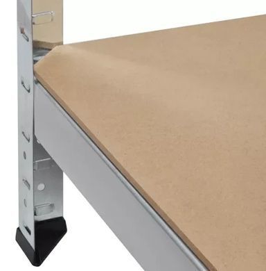 Стелаж металевий Malatec 23768 180x90x40 см, 5 поліць, 875 кг, для гаража