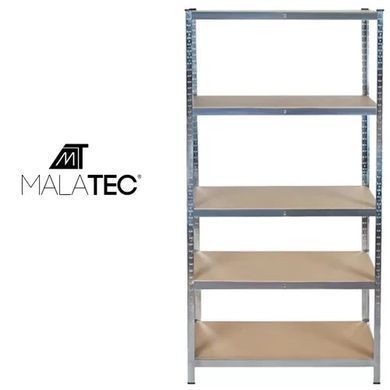 Стелаж металевий Malatec 23768 180x90x40 см, 5 поліць, 875 кг, для гаража