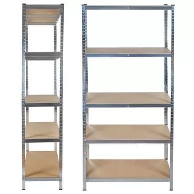 Стелаж металевий Malatec 23768 180x90x40 см, 5 поліць, 875 кг, для гаража