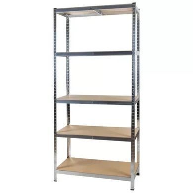 Стелаж металевий Malatec 23768 180x90x40 см, 5 поліць, 875 кг, для гаража