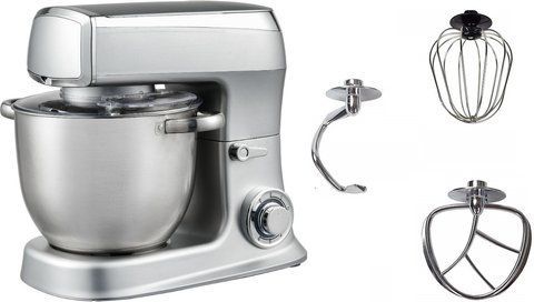 Кухонный комбайн, тестомес Royalty Line RL-PKM-2100.7 Silver