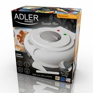 Вафельница для бельгийских трубочек Adler AD 3038 1500Вт