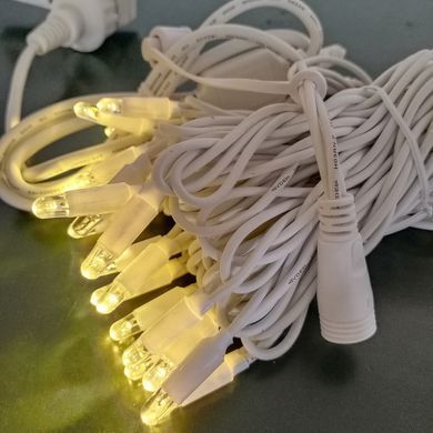 Вулична, надійна яскрава LED-гірлянда довжина 10 метрів, кількисть Cob крапель 100 LED, для дому, тераси на дерева