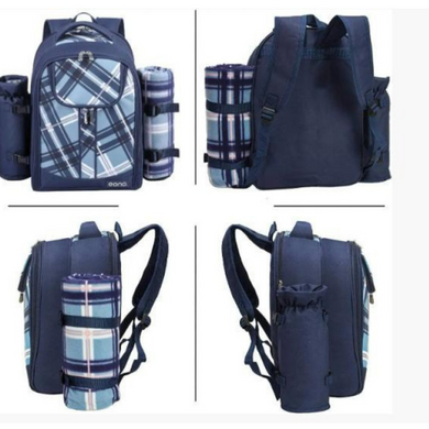 Рюкзак для пікніка з набором посуду та ковдрою Eono Cool Bag