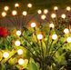 Автономные уличные LED - светильники на солнечных батареях, в комплекте 2 шт., длина 70 см, 10 светодиодов ww
