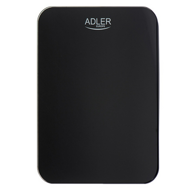 Кухонные весы Adler AD 3167 b водонепроницаемы до 10 кг на USB.