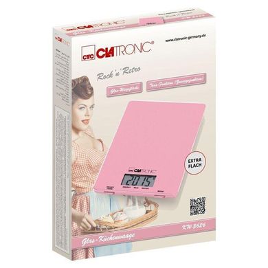 Ваги кухонні clatronic kw 3626 Pink