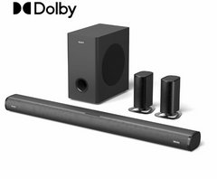 Беспроводная аудиосистема саундбар majority dolby audio soundbar с беспроводным сабвуфером и съемными