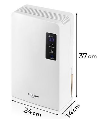 Белый воздухоосушитель Mozano Dry Pro 90 Вт AGD/OSU/POW/2#BIALY