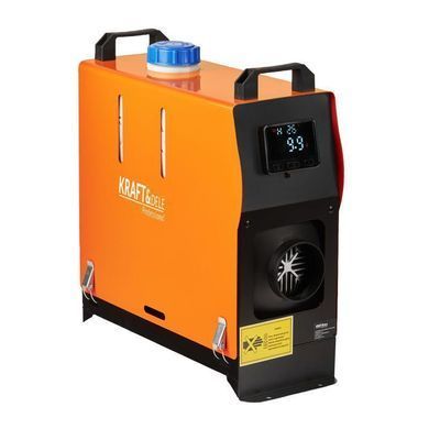 Автономний дизельний обігрівач Kraft&Dele KD11782 9 кВт 12 В з РК-дисплеєм і пультом ДК