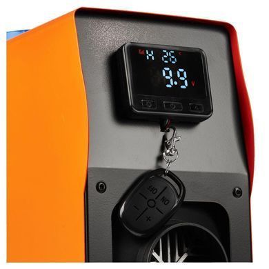 Автономний дизельний обігрівач Kraft&Dele KD11782 9 кВт 12 В з РК-дисплеєм і пультом ДК