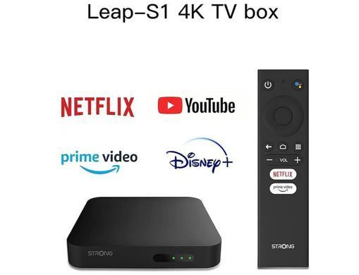 Смарт ТВ приставка Android SmartTV Box STRONG LEAP-S1 / STOK