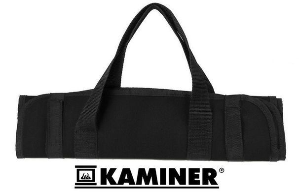 Мішок для дров Kaminer 8791, водостійкий, OXFORD 600D, 98&times;45 см, до 20 кг, з ручками і липучкою