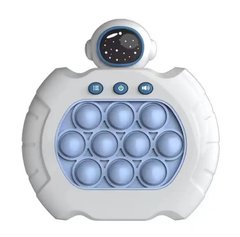 Електронна приставка Pop It консоль Quick Push Puzzle Game Fast антистрес іграшка астронавт