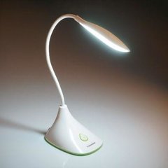Настольная светодиодная лампа Tiross TS-1823 аккумуляторная 900 mAh, USB, 220v, 20 smd LED, touch выключатель