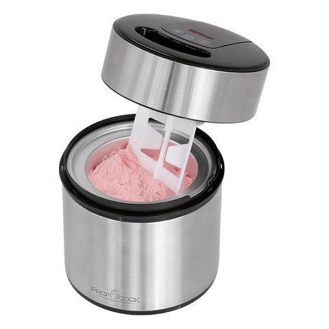 Мороженица Profi Cook PC ICM 1140 12 Вт 1.8 л из нержавеющей стали с дисплеем
