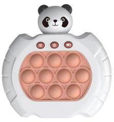 Электронная приставка Pop It консоль Quick Push Puzzle Game Fast антистресс игрушка Panda