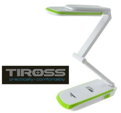 Настольная светодиодная лампа трансформер Tiross TS-56 Green аккумуляторная 2000 mAh, 220v, 32 smd LED