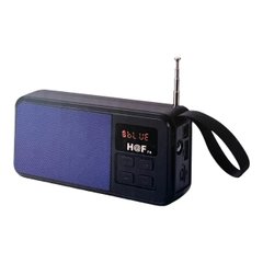 Радиоприемник портативный H@F bllue с Bluetooth, USB, TF