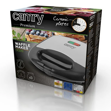 Вафельница бутербродница Camry CR 3019 700Вт ceramic