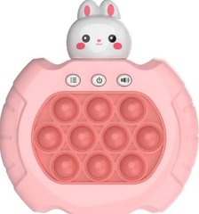 Электронная приставка Pop It консоль Quick Push Puzzle Game Fast антистресс игрушка hare