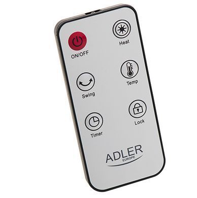 Керамический тепловентилятор с LED-дисплеем и пультом управления Adler AD 7738