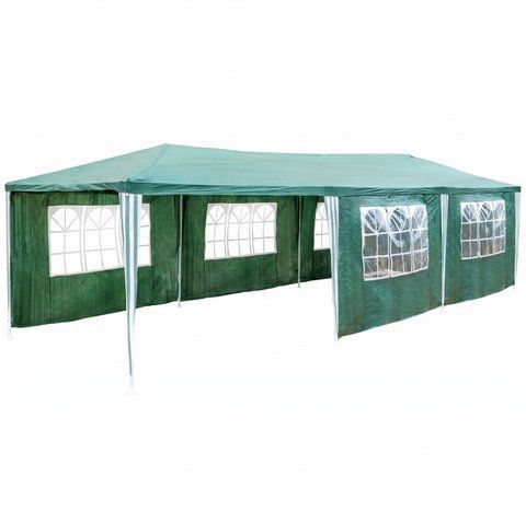 Павільйон садовий gazebo Taizhou 3х9м Зелений CC-ZT-005/gr, діаметр труби 31X24X18 мм