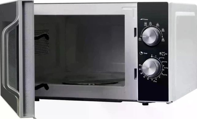Микроволновая печь Sharp R204SA 20 л 800 Вт соло серебристая механическая