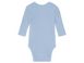Бодик у рубчик Дитяча піжама з бавовни для хлопчика 2 шт. комплект 2-6 міс 62/68 Lupilu синій