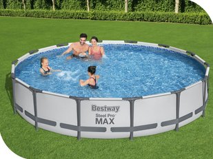 Бассейн уличный Bestway Pool 427x84 56595 с фильтром и насосом