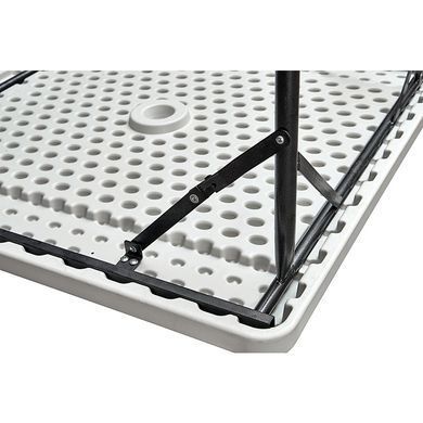 Стіл складний SpringFun 88x88x74 пластик білий - ak-88 колір Білий