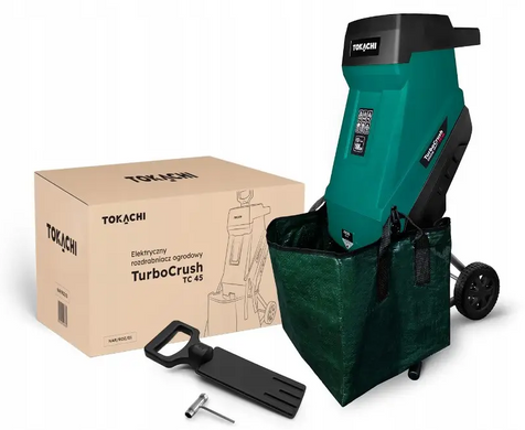 Подрібнювач гілок Tokachi TurboCrush TC 45 3500 Вт