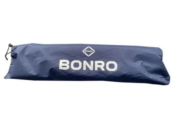 Ліжко компактне легке розкладне туристичне Bonro синє