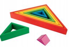 Ігрова головоломка Радужный треугольник 7 эл.
