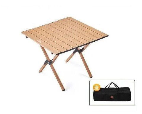 Раскладной стол SpringFun S 60&times;45&times;60см - кемпинговый портативный стол для туризма Металлический каркас 30кг