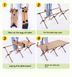 Раскладной стол SpringFun S 60&times;45&times;60см - кемпинговый портативный стол для туризма Металлический каркас 30кг