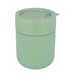 Кофейные чашки 295мл с крышками Cute Travel Mugs с защитным силиконовым чехлом Olive