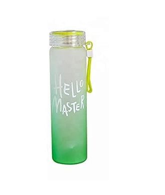 Бутылка для воды Elite 500 мл Hello Master transp green