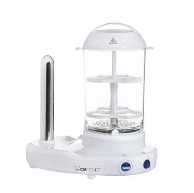 Хот дог мейкер и яйцеварка Clatronic HDM 3420 EK вертел из нержавеющей стали