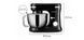 Планетарний кухонний комбайн Mozano Compact Chef 4.5 Л, 8 Швидкостей, 1700 Вт