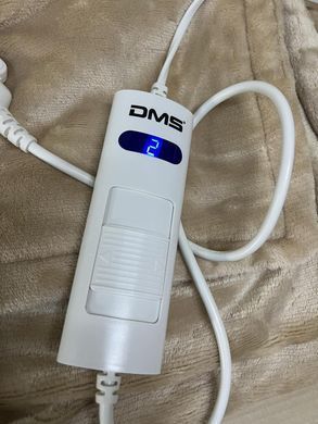 Электрическое одеяло DMS EHD-200 с подогревом XXL, 200x180 см, 160w, beije