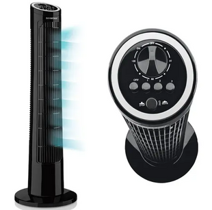 Колонный вентилятор 45Вт Silver Crest STV 45C2 Black