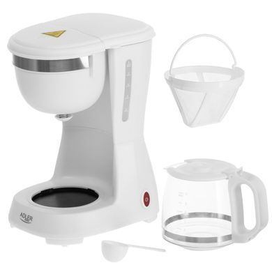 Кавоварка крапельного типу Adler AD 4381 White