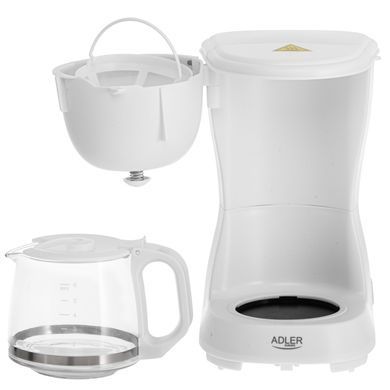 Кавоварка крапельного типу Adler AD 4381 White