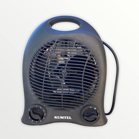 Тепловентилятор Дуйчик комнатный Kumtel LX- 6441 Black 2000Вт