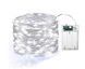 Светодиодная гирлянда Sun Lamp Капля Росы 200 LED, 20м холодный белый свет, батарейки 3 АА