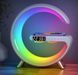 Бездротовий зарядний пристрій Infinity Multifunction Wireless Charger Alarm Clock Speaker Night Light