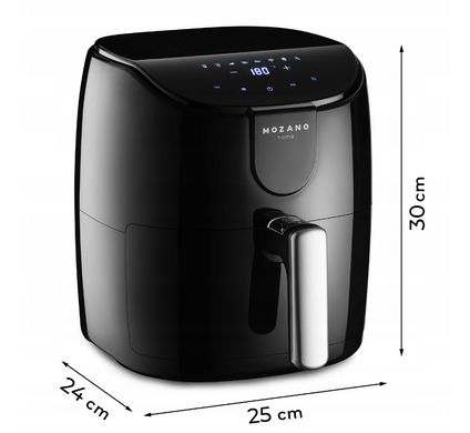 Аэрофритюрница Mozano Active Fryer Silver