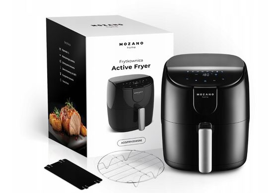 Аерофритюрниця Mozano Active Fryer Silver